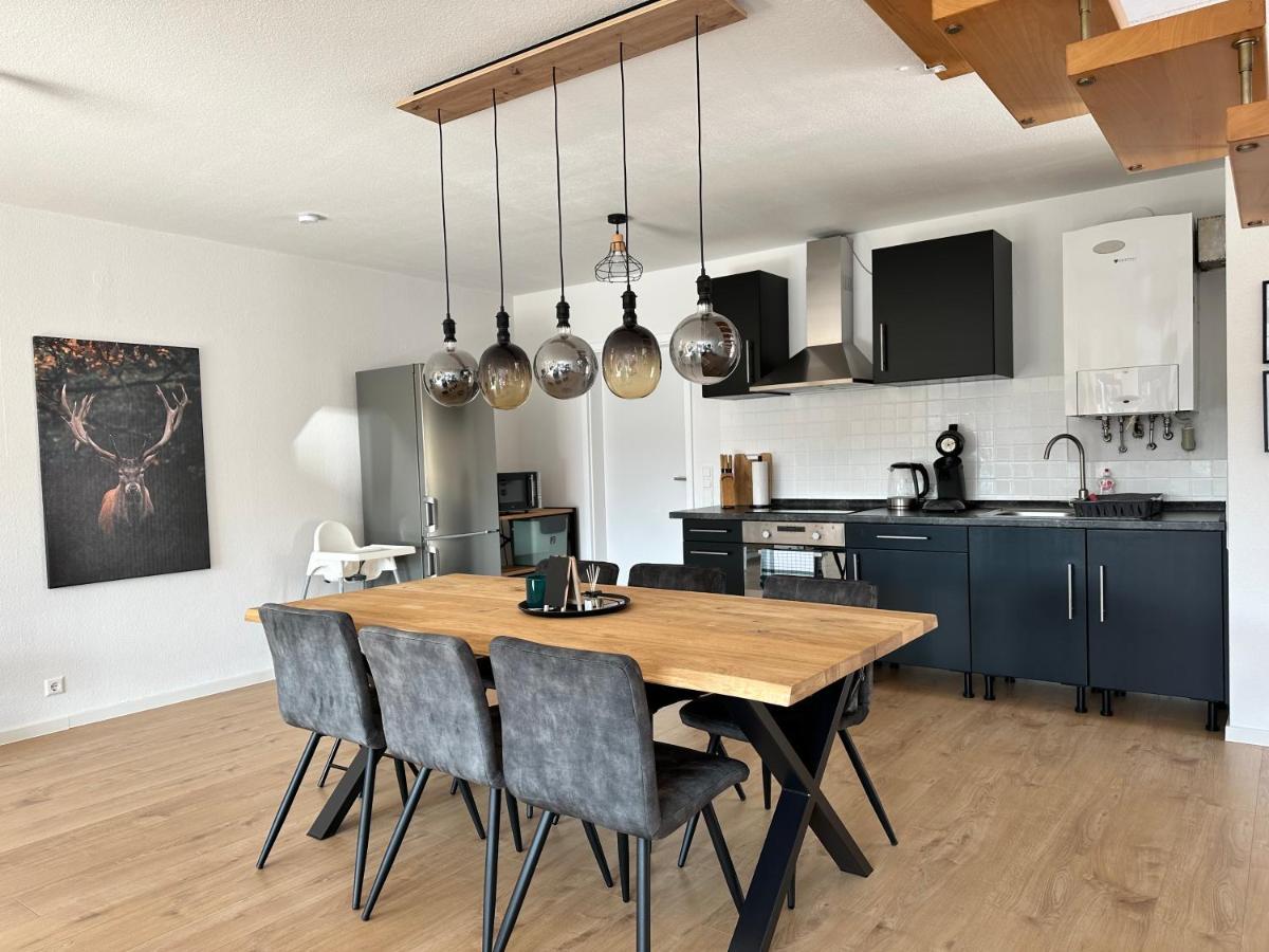 Amao-Green I 90Qm I Penthouse Maisonette Mit Rooftop I City Center I King-Size Betten Lahr/Schwarzwald Extérieur photo